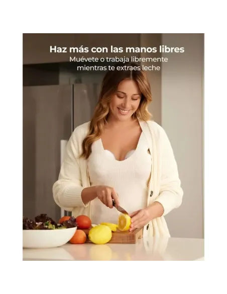 Sacaleches manos libre Momcozy M5 Smart doble