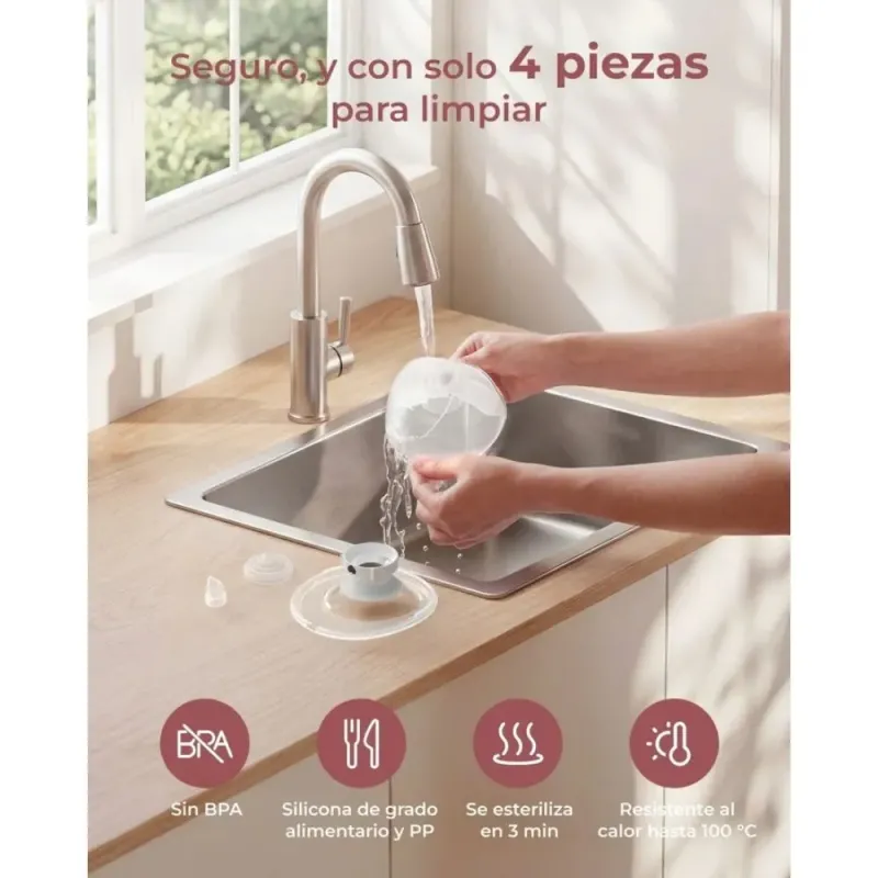 Sacaleches manos libre Momcozy M5 Smart doble