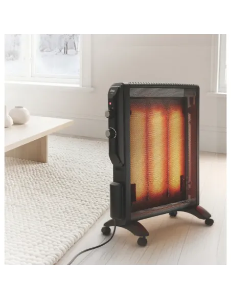 Ufesa Radiador LYRA - Calefactor de Mica 2000W Silencioso