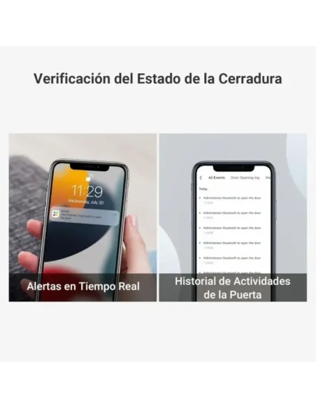 EZVIZ SmartLock DL01S + Teclado + Gateway | Cerradura Inteligente Kit