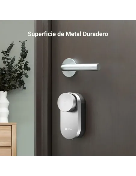 EZVIZ SmartLock DL01S + Teclado + Gateway | Cerradura Inteligente Kit