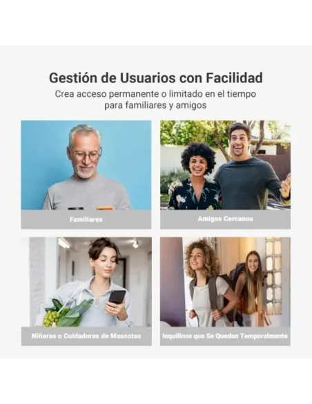 EZVIZ SmartLock DL01S + Teclado + Gateway | Cerradura Inteligente Kit