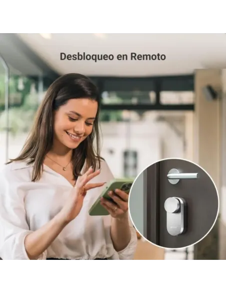 EZVIZ SmartLock DL01S + Teclado + Gateway | Cerradura Inteligente Kit