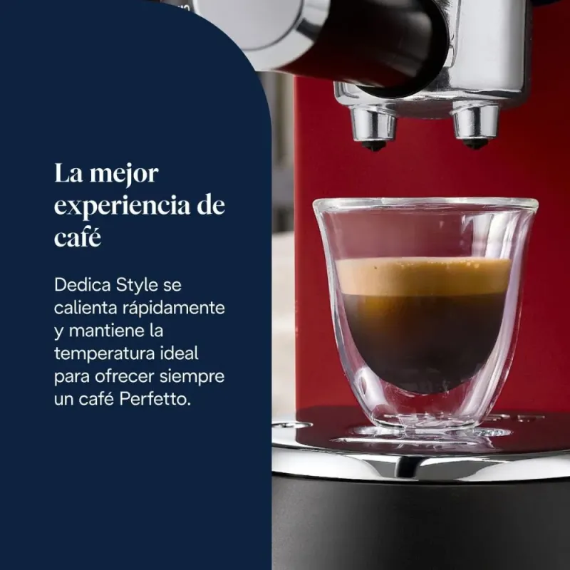 DeLonghi Manuelle Espressomaschine EC685.BK Rot