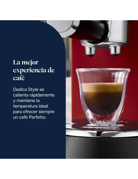 DeLonghi Manuelle Espressomaschine EC685.BK Rot