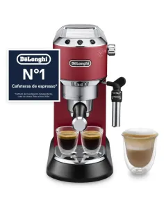 DeLonghi EC685.BK Roja Dedica Style Cafetera Espresso Manual