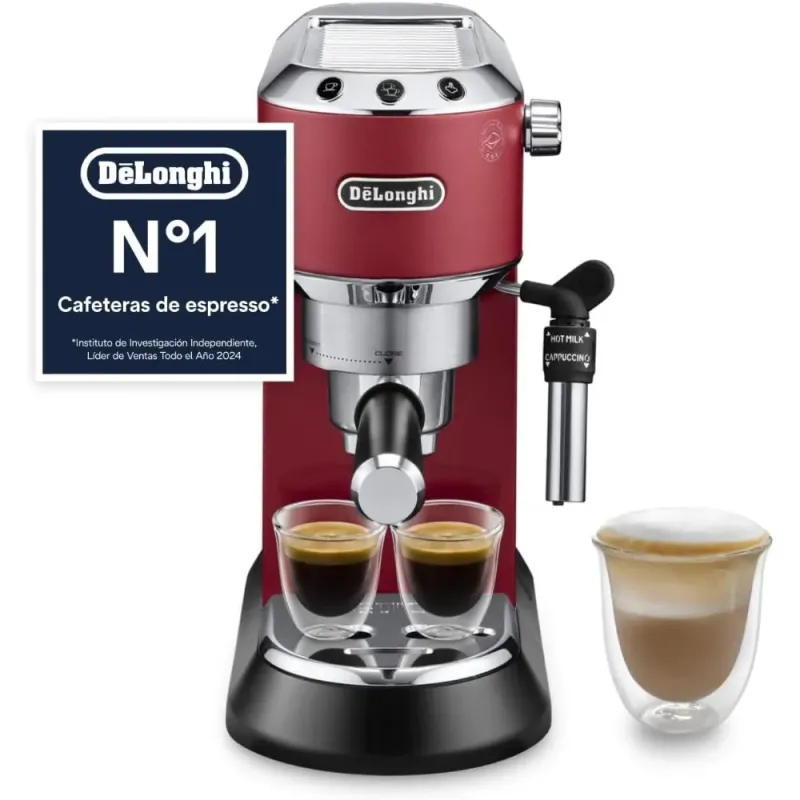DeLonghi Manuelle Espressomaschine EC685.BK Rot