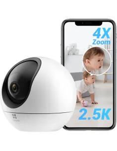 Ezviz C6 2K+ Cámara Vigilancia Interior WiFi 360° con IA