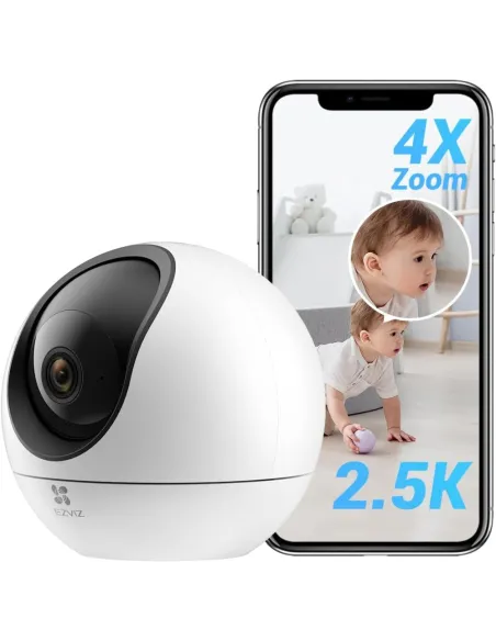Ezviz C6 2K+ Cámara Vigilancia Interior WiFi 360° con IA