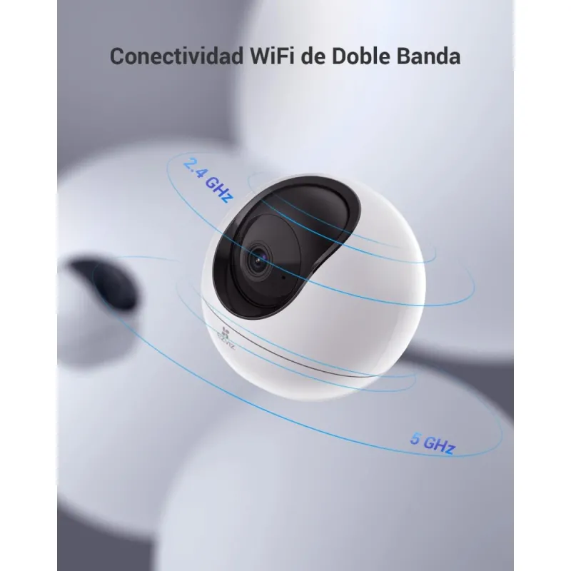 Ezviz C6 2K+ Cámara Vigilancia Interior WiFi 360° con IA