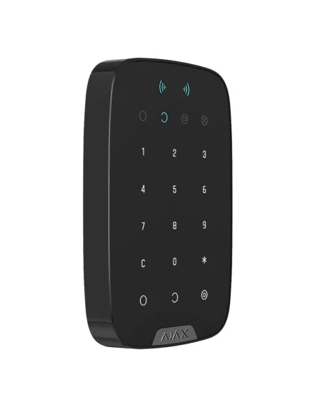 Ajax Keypad Plus Negro - Teclado Inalámbrico RFID Grado 2
