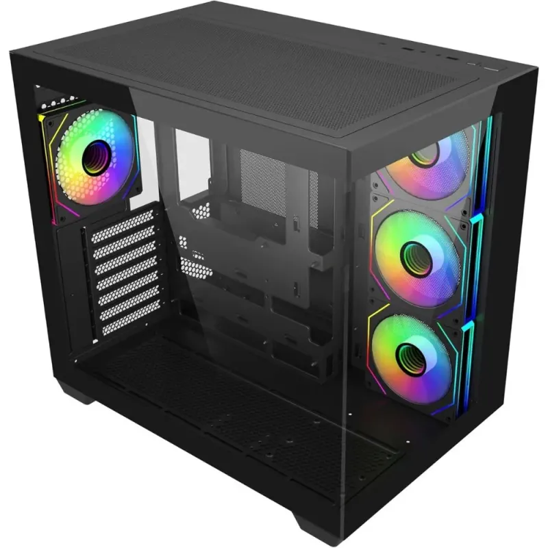 Cooler Master Elite 681 Caja Semitorre ATX Blanca ARGB