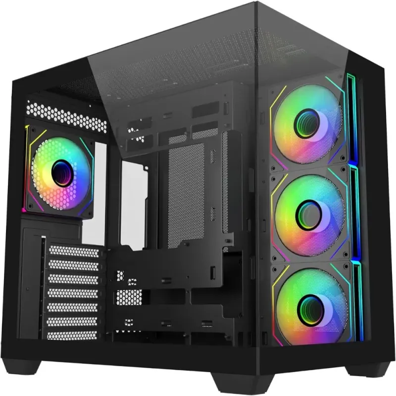 Cooler Master Elite 681 Caja Semitorre ATX Blanca ARGB
