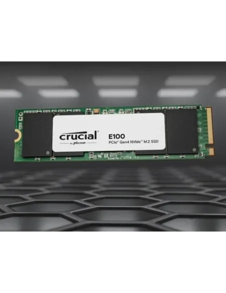 Crucial E100 SSD M.2 NVMe 480GB PCIe Gen4 Schnelle und effiziente interne SSD