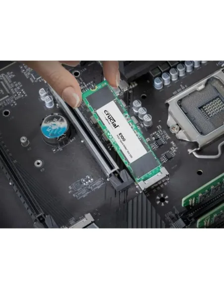 Crucial E100 SSD M.2 NVMe 480GB PCIe Gen4 - Disco Interno Rápido