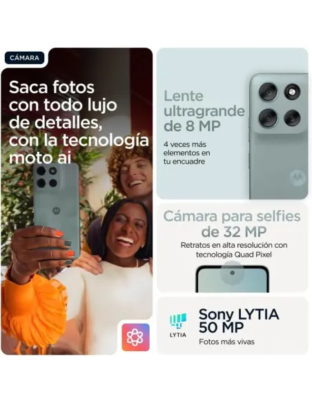 Motorola G56 5G 8/256 Gray Mist | Smartphone 5G con 50MP y 5200mAh