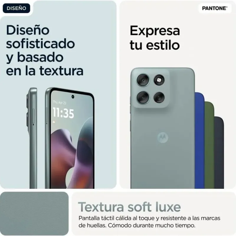 Motorola G56 5G 8/256 Gray Mist | Smartphone 5G con 50MP y 5200mAh
