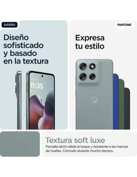 Motorola G56 5G 8/256 Gray Mist | Smartphone 5G con 50MP y 5200mAh