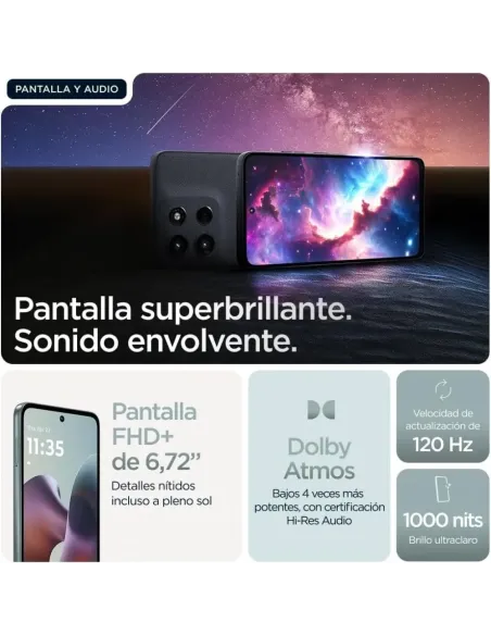 Motorola G56 5G 8/256 Gray Mist | Smartphone 5G con 50MP y 5200mAh