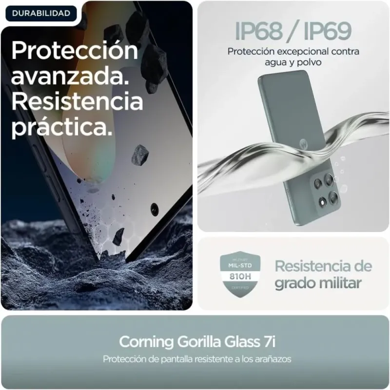 Motorola G56 5G 8/256 Gray Mist | Smartphone 5G con 50MP y 5200mAh