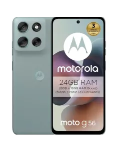 Motorola G56 5G 8/256 Gray Mist | Smartphone 5G con 50MP y 5200mAh
