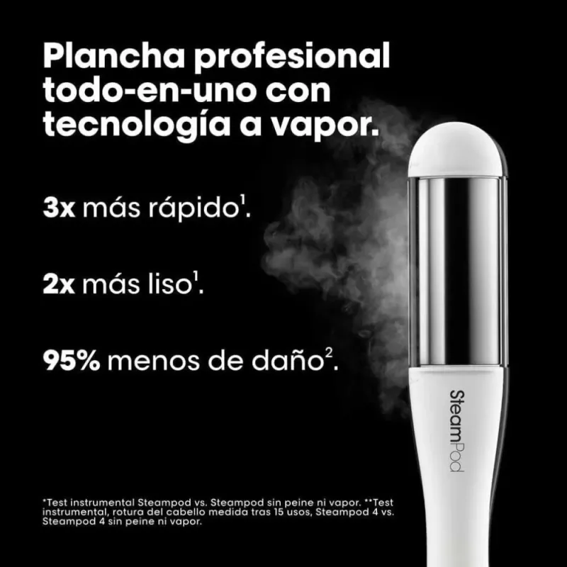 L'Oréal Professionnel SteamPod 4 Plancha De Pelo Profesional Vapor