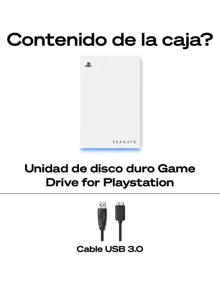 Seagate 2TB Game Drive para PlayStation | USB 3.0