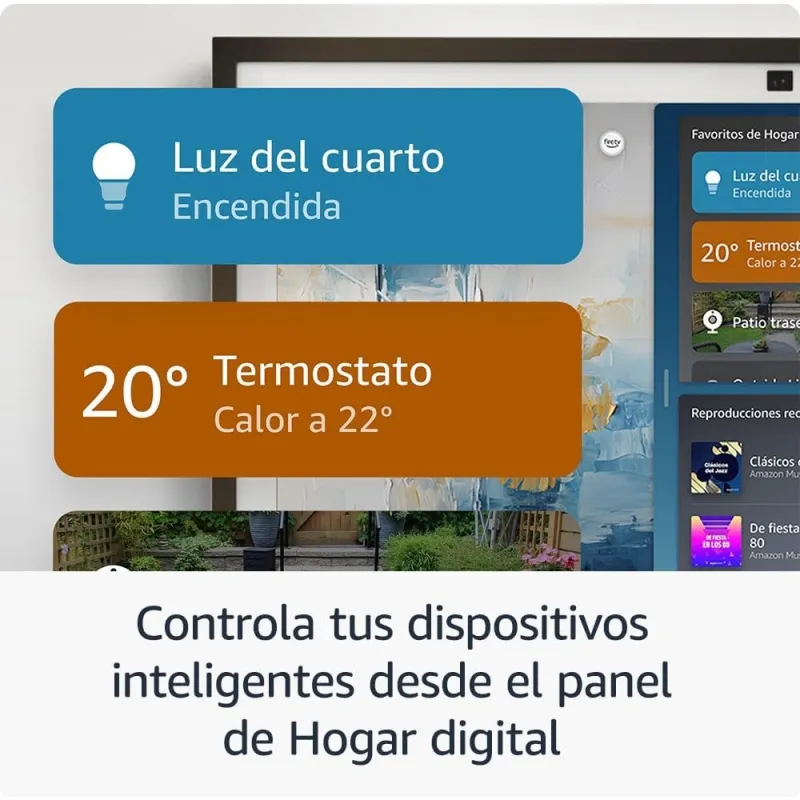 Amazon Echo Show 15 (neueste Generation) Full-HD-Smart-Display 15,6", integriertes Fire TV und Alexa-Sprachsteuerung