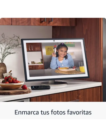Amazon Echo Show 15 (última generación) Pantalla inteligente Full HD de 15,6", Fire TV integrado y mando por voz Alexa