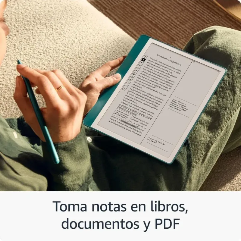 Amazon Kindle Scribe (64 GB) | Premium-Stift Jadegrün Metallic