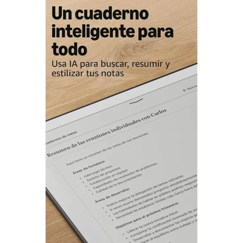 Amazon Kindle Scribe última generación 11" 64GB con lápiz y IA