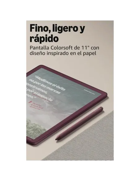 Kindle Scribe Colorsoft 11" 64GB Grafito - E-reader a color con IA