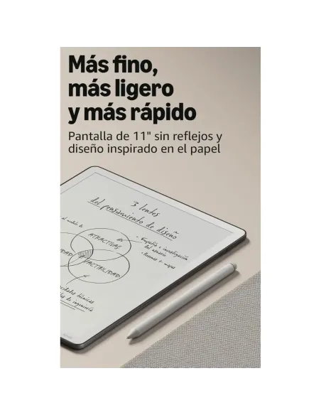 Amazon Kindle Scribe última generación 11" 32 GB con lápiz y IA