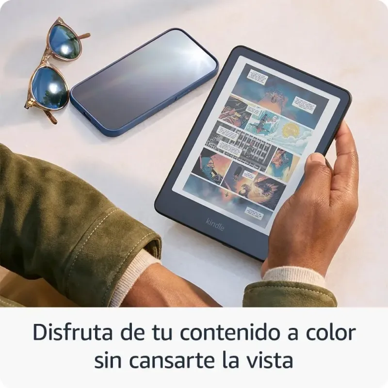 Amazon Kindle Colorsoft 16 GB | Pantalla a Color y Luz Cálida