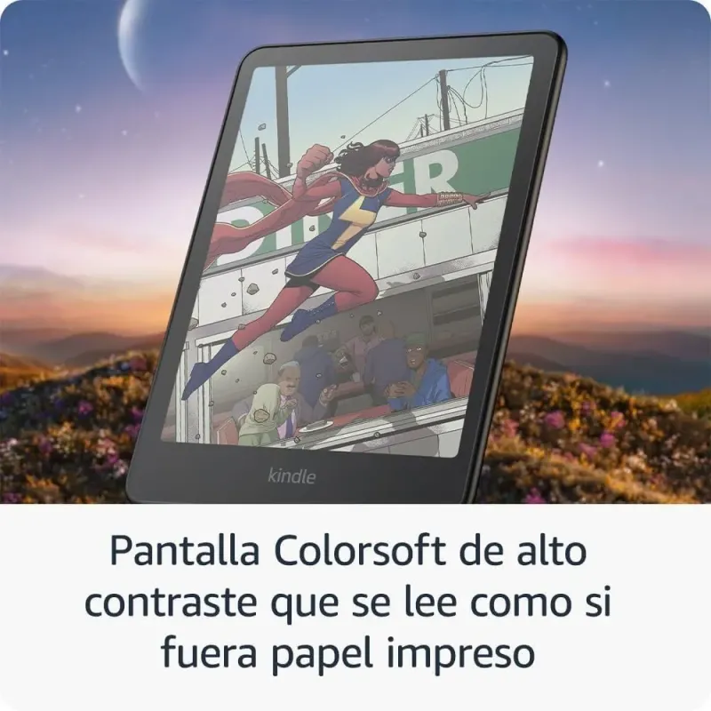 Amazon Kindle Colorsoft 16 GB | Pantalla a Color y Luz Cálida