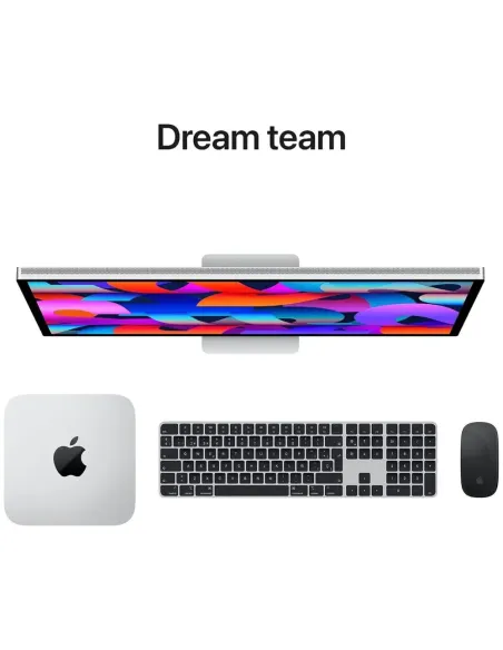 Apple Studio Display 27'' Retina 5K 600 nits Cámara 12Mpx Encuadre Centrado Soporte Altura Ajustable Thunderbolt 3 2025