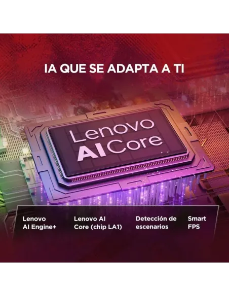 Lenovo Legion 5 Gen 11 Portátil Gaming 15,3 OLED 165Hz AMD Ryzen 7 16GB RAM 512GB SSD RTX 5050 WiFi 7 Negro
