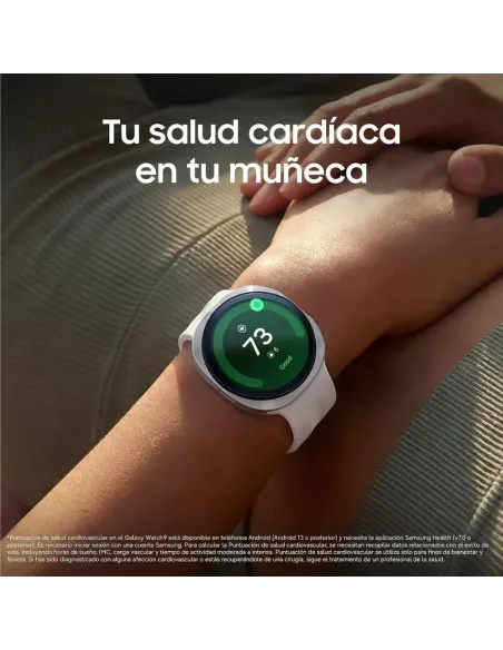 Samsung Galaxy Watch 7 LTE Plata 44mm - Smartwatch con Galaxy AI