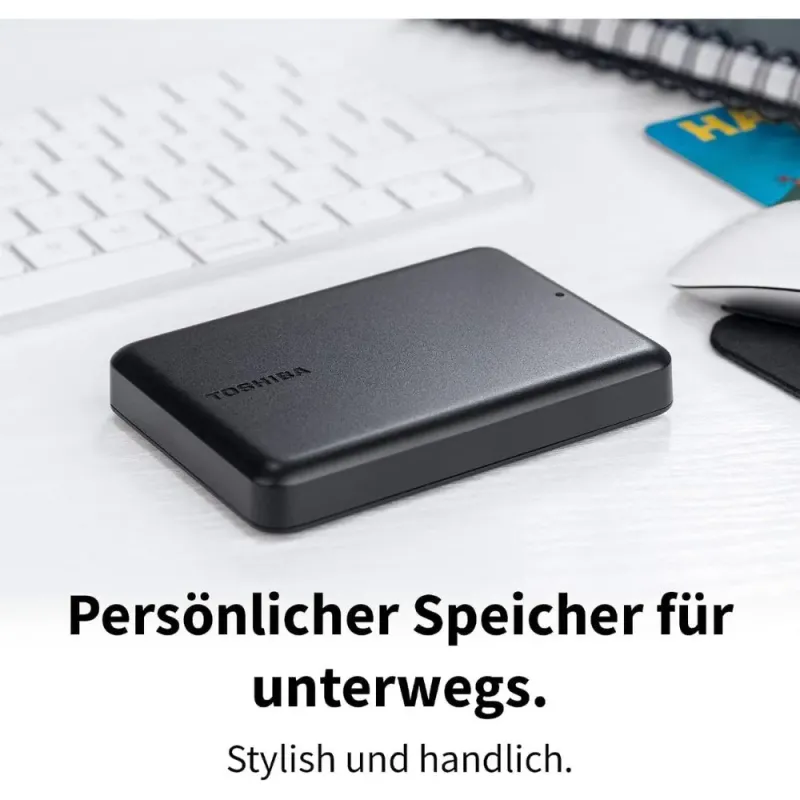 Toshiba Canvio Partner 4TB - Disco Duro Externo USB 3.2 portátil