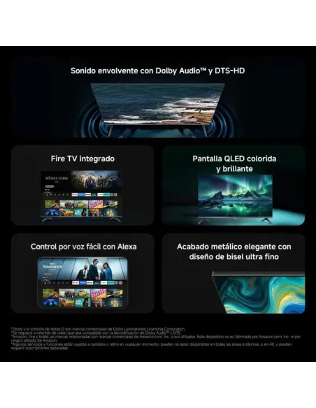 Televisor Xiaomi TV F Pro 32" QLED Smart TV Fire OS14