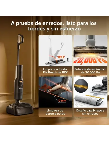 Roborock F25 Aspiradora-Fregona sin Cable 20000 Pa
