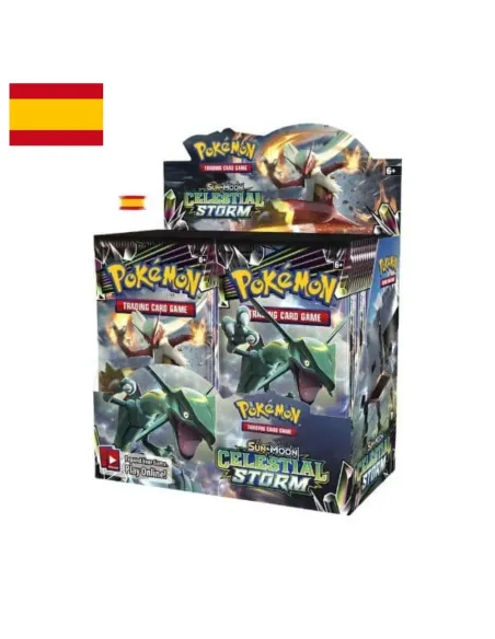 Pokémon TCG Celestial Storm Booster Box CDU ES - 36 Sobres