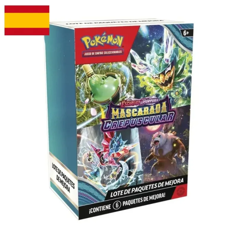 Pokémon TCG Twilight Masquerade Bundle 6 Sobres - Ogerpon ex
