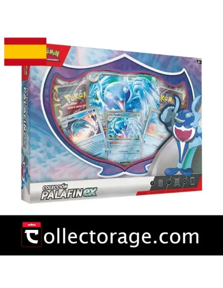 Pokémon TCG Palafin ex Box ES - Cartas Coleccionables en Español