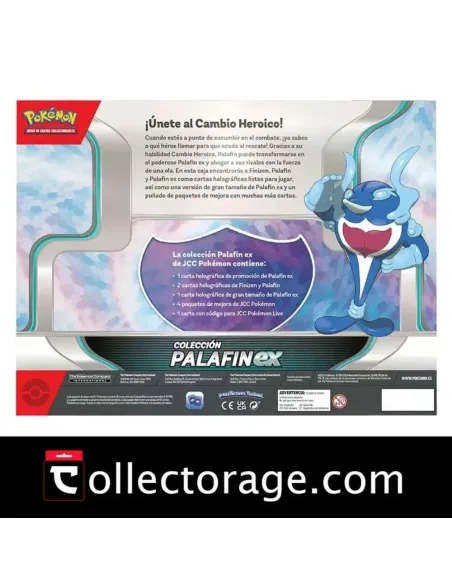 Pokémon TCG Palafin ex Box ES - Cartas Coleccionables en Español