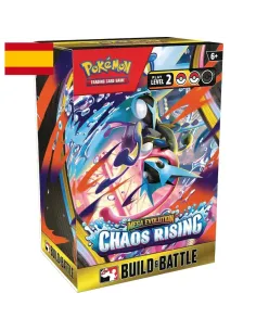 Pokémon TCG Chaos Rising Build & Battle Box ES - Mazo y Sobres