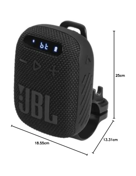 Altavoz JBL Wind 3 Bike Negro