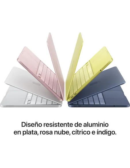 Apple MacBook Air 13'’ M4 Chip 5 Núcleos GPU 8GB RAM 512GB SSD macOS Plata