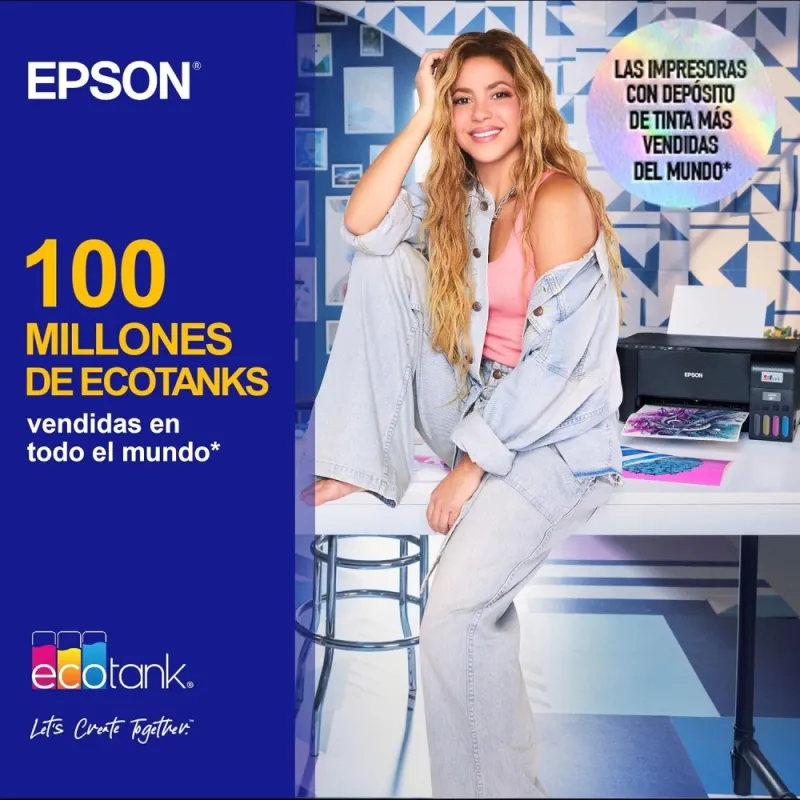 Epson EcoTank ET-2912 Multifuncional Wi-Fi con depósito de tinta