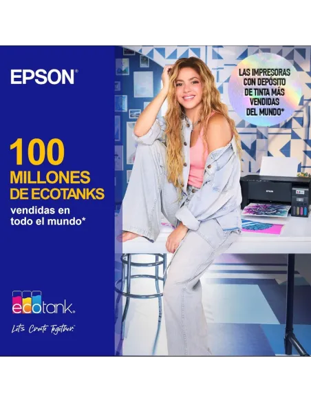 Epson EcoTank ET-2912 Multifuncional Wi-Fi con depósito de tinta